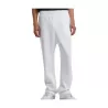 Pantalon jogging homme duveteux ample, fausse fente zippée, 330 g/m²