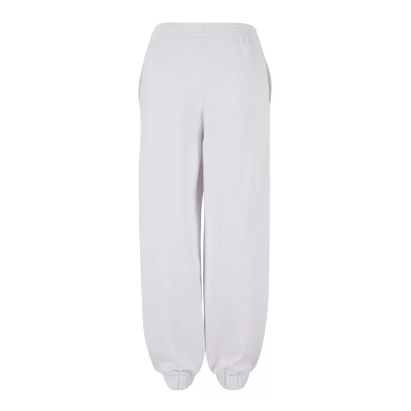 Jogging femme taille haute, taille élastiquée, bas de jambes resserrés, 300 g/m²