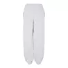 Jogging femme taille haute, taille élastiquée, bas de jambes resserrés, 300 g/m²