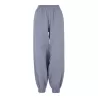 Jogging femme taille haute, taille élastiquée, bas de jambes resserrés, 300 g/m²