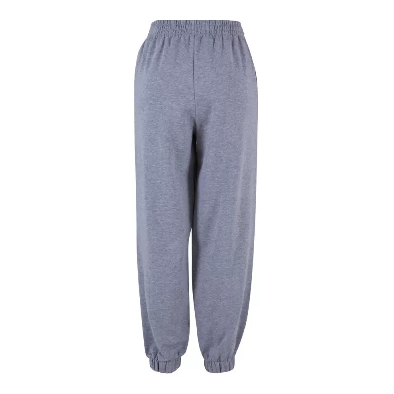 Jogging femme taille haute, taille élastiquée, bas de jambes resserrés, 300 g/m²