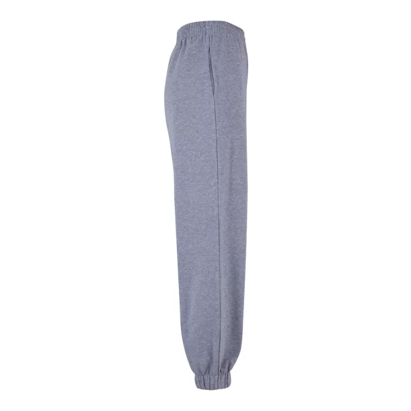 Jogging femme taille haute, taille élastiquée, bas de jambes resserrés, 300 g/m²