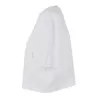 T-shirt court femme en coton oversize, manches courtes, col ras du cou, 140 g/m²