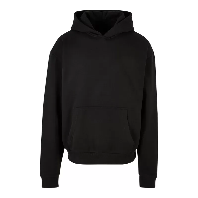 Sweat à capuche oversize, poche Kangourou, pas de cordon de serrage à la capuche, 500 g/m²
