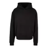 Sweat à capuche oversize, poche Kangourou, pas de cordon de serrage à la capuche, 500 g/m²