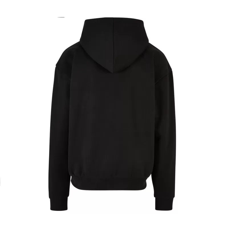 Sweat à capuche oversize, poche Kangourou, pas de cordon de serrage à la capuche, 500 g/m²