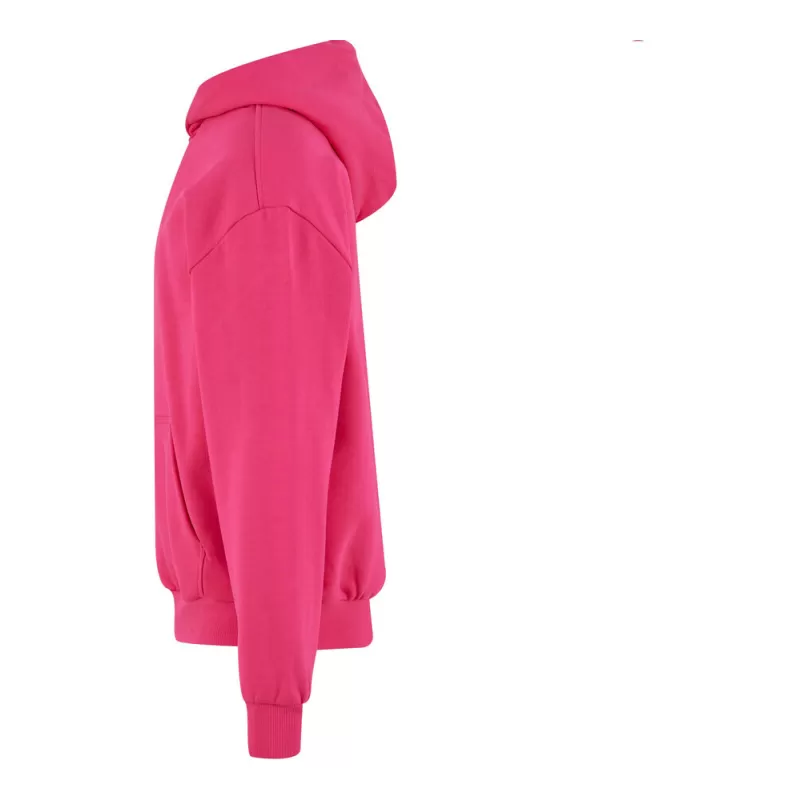 Sweat à capuche oversize, poche Kangourou, pas de cordon de serrage à la capuche, 500 g/m²