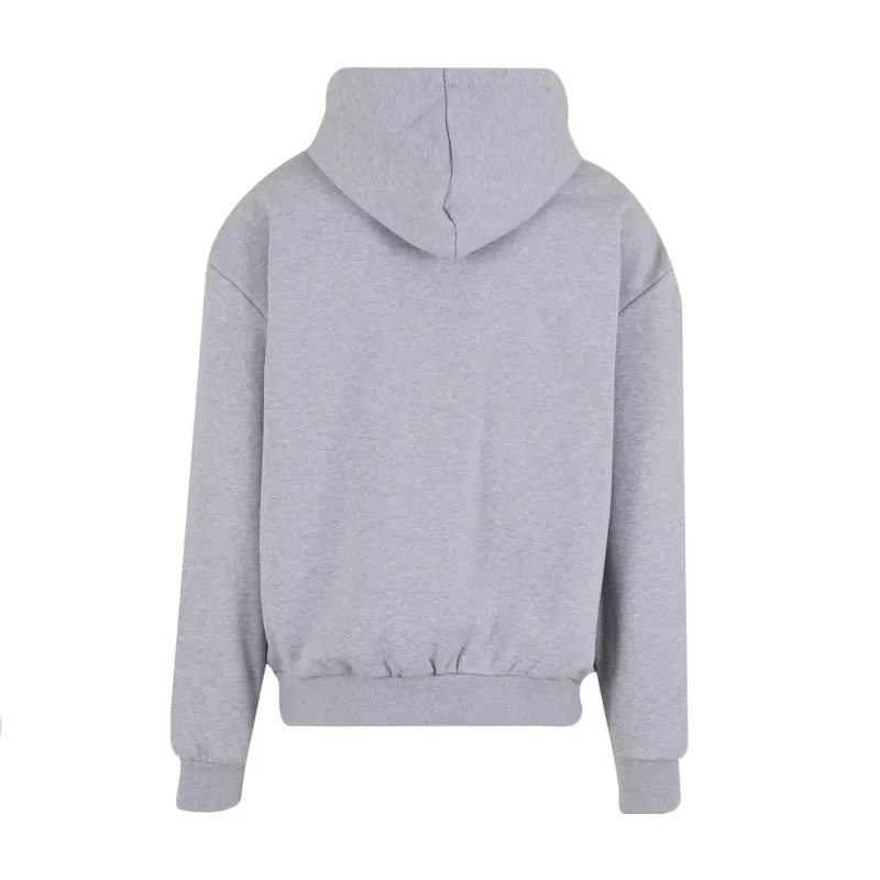 Sweat à capuche oversize, poche Kangourou, pas de cordon de serrage à la capuche, 500 g/m²