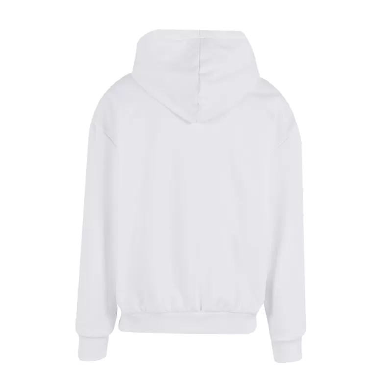 Sweat à capuche oversize, poche Kangourou, pas de cordon de serrage à la capuche, 500 g/m²