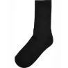 Chaussettes hautes en coton, bord côte élastiqué, sans étiquette