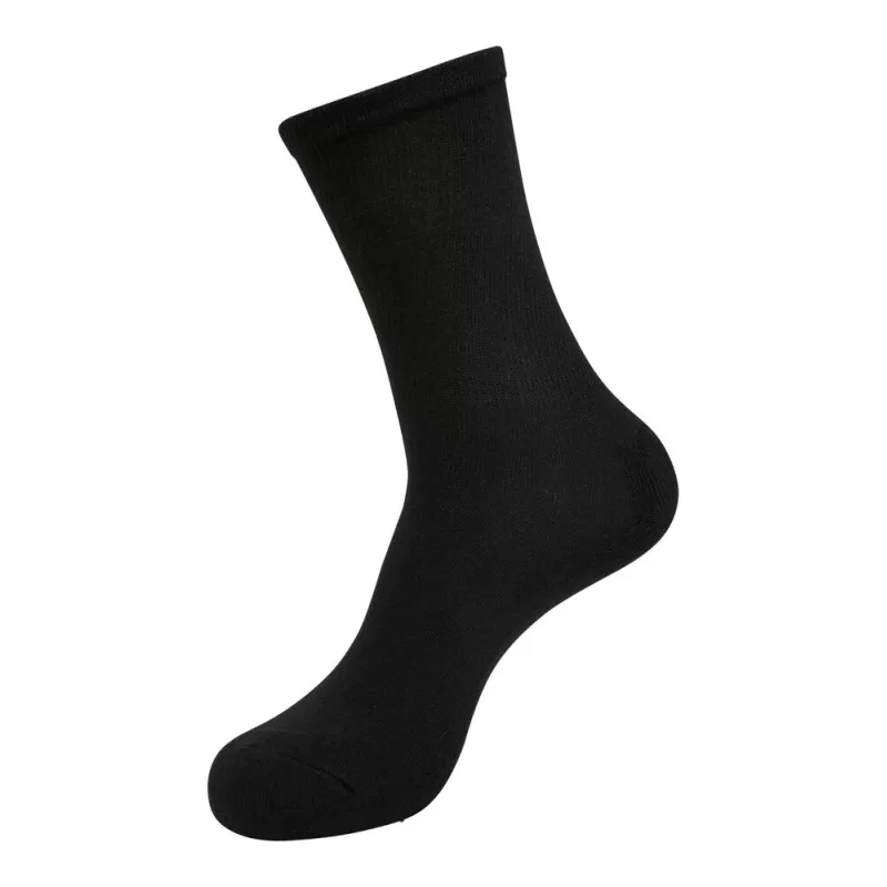 Chaussettes hautes en coton, bord côte élastiqué, sans étiquette