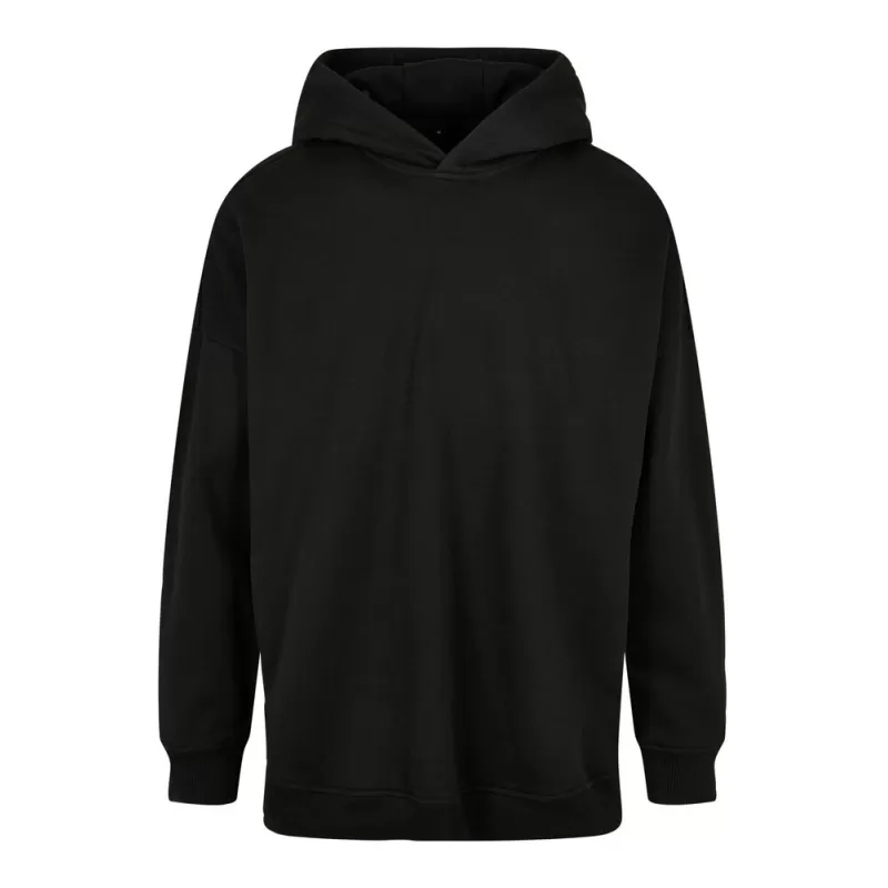 Sweat à capuche oversize très ample, capuche avec col croisé, sans poche, 300 g/m²
