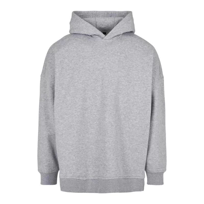 Sweat à capuche oversize très ample, capuche avec col croisé, sans poche, 300 g/m²