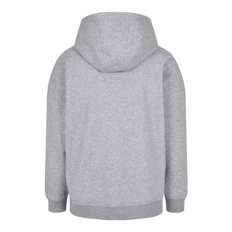 Sweat à capuche oversize très ample, capuche avec col croisé, sans poche, 300 g/m²
