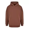 Sweat à capuche oversize très ample, capuche avec col croisé, sans poche, 300 g/m²