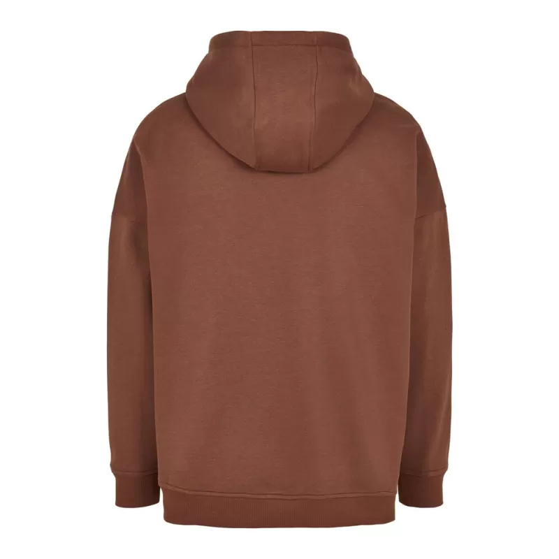 Sweat à capuche oversize très ample, capuche avec col croisé, sans poche, 300 g/m²