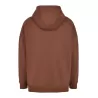 Sweat à capuche oversize très ample, capuche avec col croisé, sans poche, 300 g/m²
