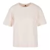 T-shirt oversize femme en coton, col ras-du-cou, manches courtes, 200 g/m²