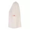 T-shirt oversize femme en coton, col ras-du-cou, manches courtes, 200 g/m²