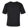 T-shirt oversize femme en coton, col ras-du-cou, manches courtes, 200 g/m²
