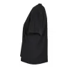 T-shirt oversize femme en coton, col ras-du-cou, manches courtes, 200 g/m²