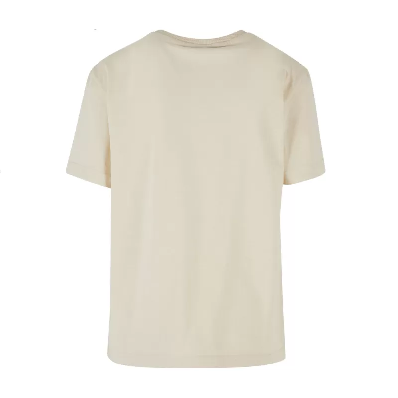 T-shirt oversize femme en coton, col ras-du-cou, manches courtes, 200 g/m²