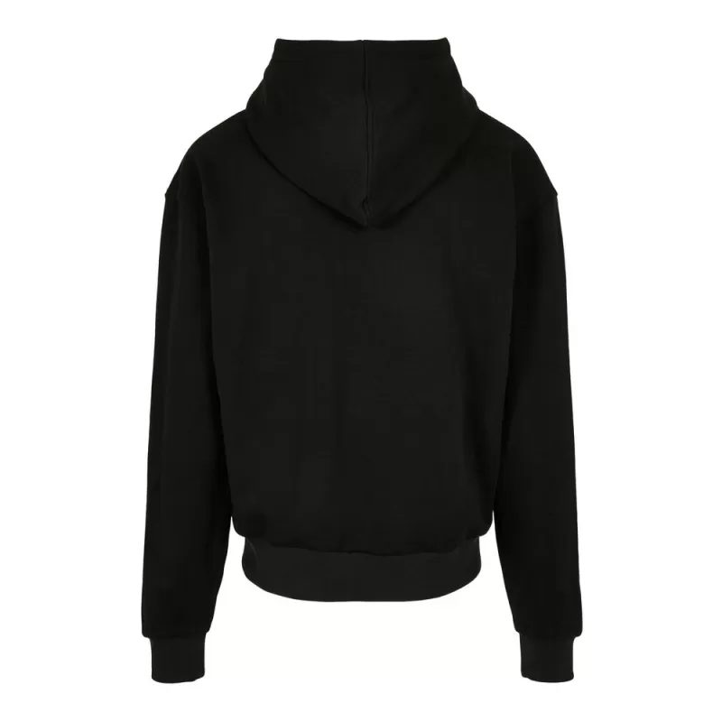 Sweat zippé à capuche très lourd en coton, capuche classique sans cordon, 460 g/m²