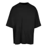 Tee-shirt extra large col rond, manches droites, coupe confortable en coton, 240 g/m²