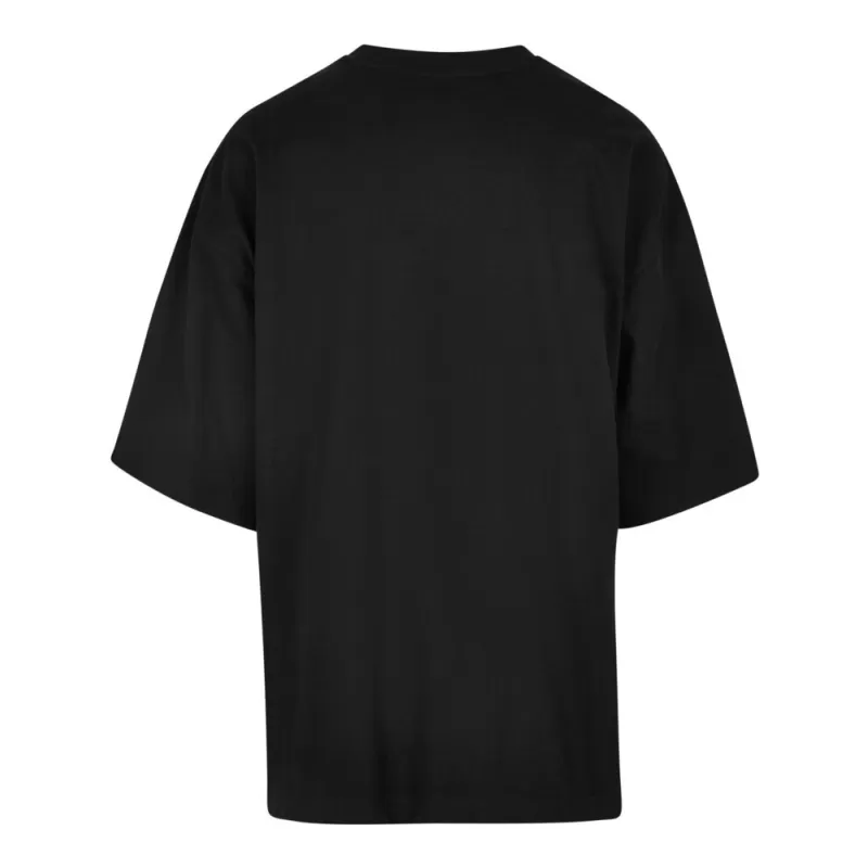 Tee-shirt extra large col rond, manches droites, coupe confortable en coton, 240 g/m²
