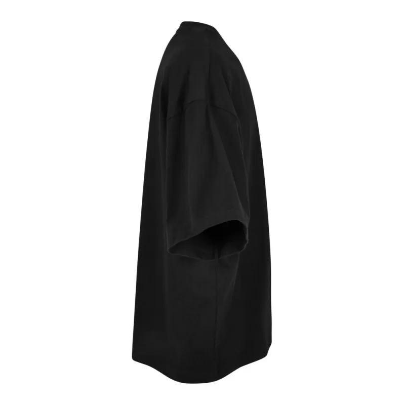Tee-shirt extra large col rond, manches droites, coupe confortable en coton, 240 g/m²