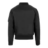 Veste bomber en polyester avec doublure orange, poches zippées, 160 g/m²