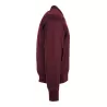 Veste bomber en polyester avec doublure orange, poches zippées, 160 g/m²