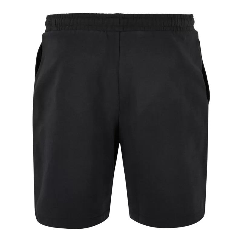 Short molletonné en coton, taille élastiquée, poches, 460 g/m²