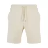 Short molletonné en coton, taille élastiquée, poches, 460 g/m²