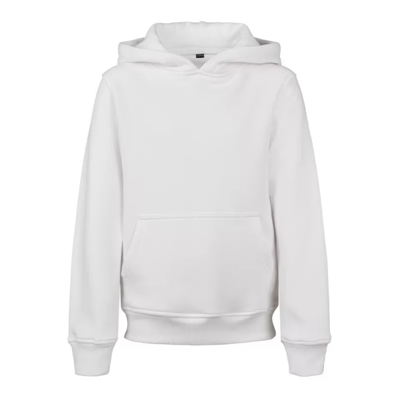 Sweat à capuche enfant, poche kangourou, capuche sans cordon, 300 g/m²