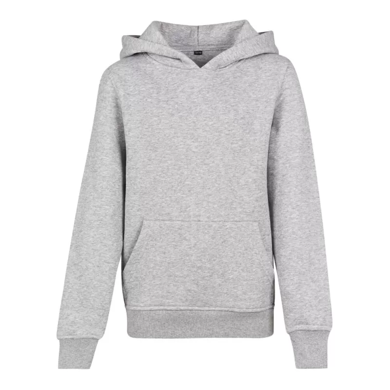 Sweat à capuche enfant, poche kangourou, capuche sans cordon, 300 g/m²