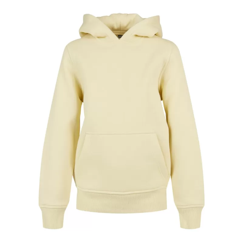 Sweat à capuche enfant, poche kangourou, capuche sans cordon, 300 g/m²