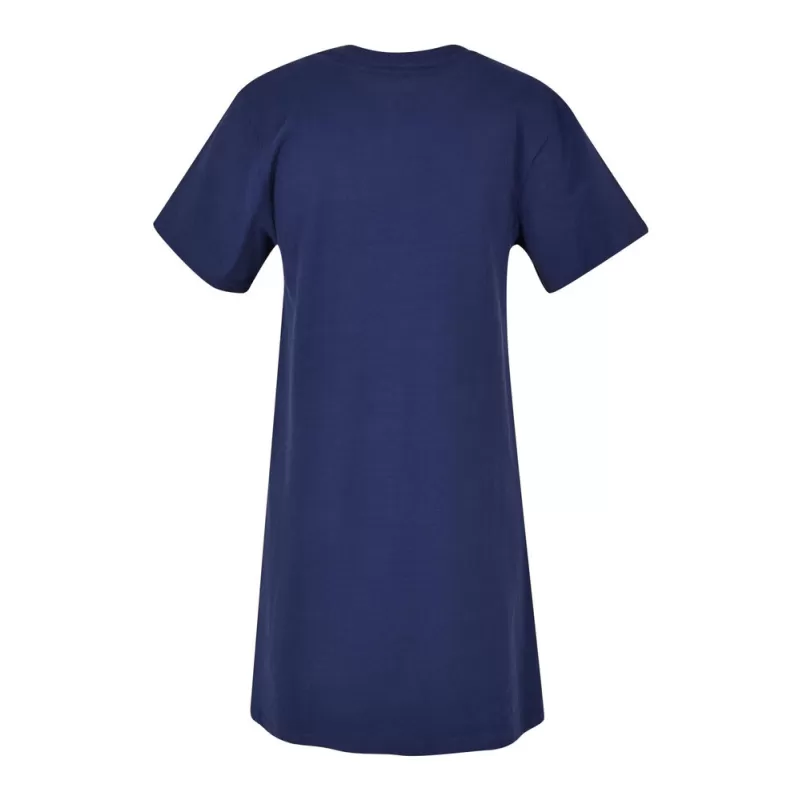 Robe en coton, look sportif et féminin, col ras du cou fin, coupe trapèze, 140 g/m²