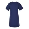 Robe en coton, look sportif et féminin, col ras du cou fin, coupe trapèze, 140 g/m²