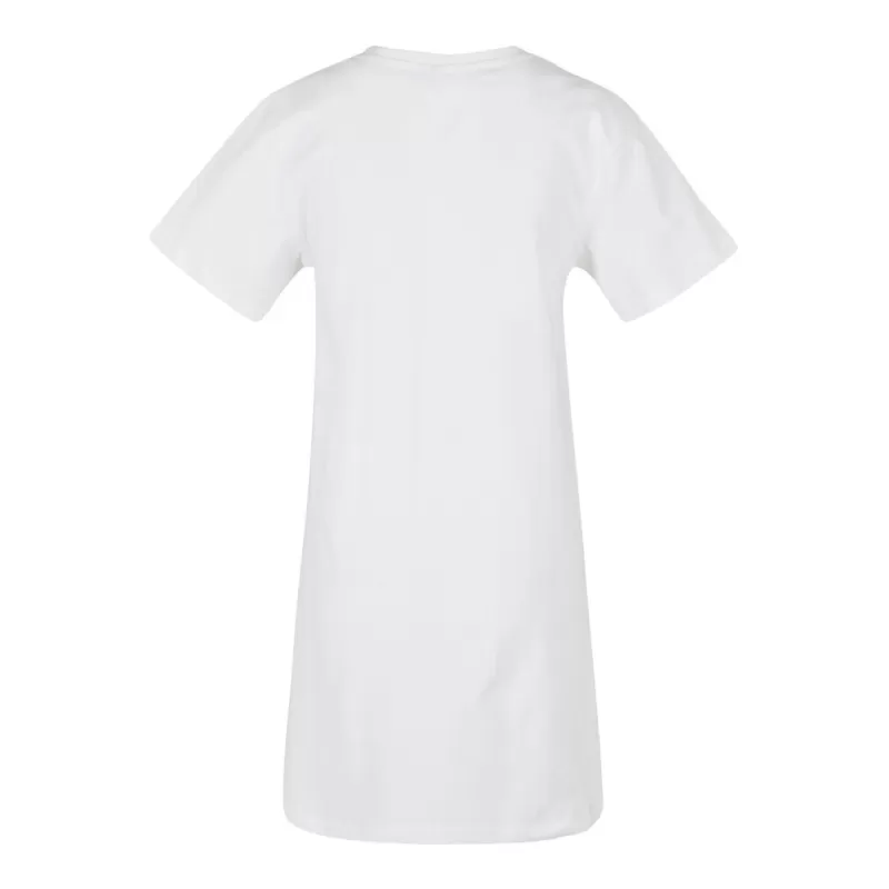 Robe en coton, look sportif et féminin, col ras du cou fin, coupe trapèze, 140 g/m²