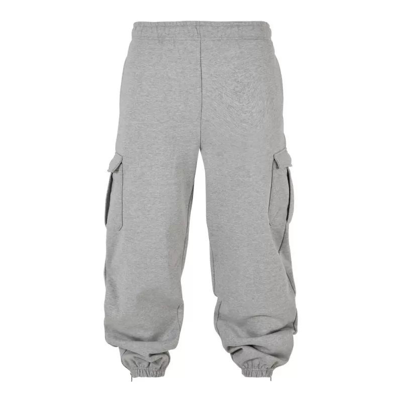 Pantalon de jogging vintage, poches cargo, bas de jambes resserés, 500 g/m²