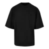 T-shirt oversize manches mi-longues col rond, épaules tombantes, en coton, 240 g/m²