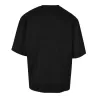 T-shirt oversize manches mi-longues col rond, épaules tombantes, en coton, 240 g/m²