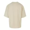 T-shirt oversize manches mi-longues col rond, épaules tombantes, en coton, 240 g/m²