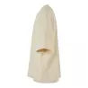 T-shirt oversize manches mi-longues col rond, épaules tombantes, en coton, 240 g/m²