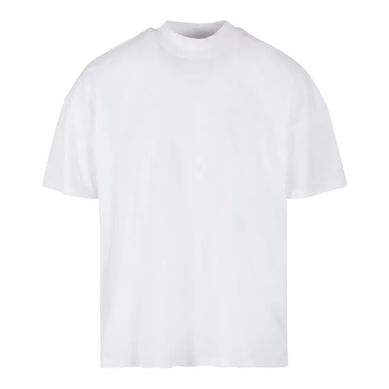 Tee-shirt oversize homme en coton, col ras-du-cou, manches courtes, 220 g/m²