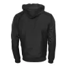 Veste à capuche coupe-vent, zip contrasté, respirante et imperméable
