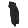 Veste à capuche coupe-vent, zip contrasté, respirante et imperméable