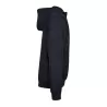 Veste à capuche coupe-vent, zip contrasté, respirante et imperméable