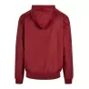 Veste à capuche coupe-vent, zip contrasté, respirante et imperméable